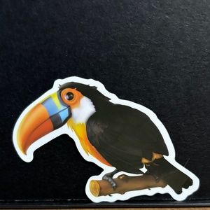 TUCAN BIRD STICKER